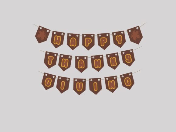 Download Layered Thanksgiving Banner - Fall Leaf Garland DIY Decor - Diy decor Collection