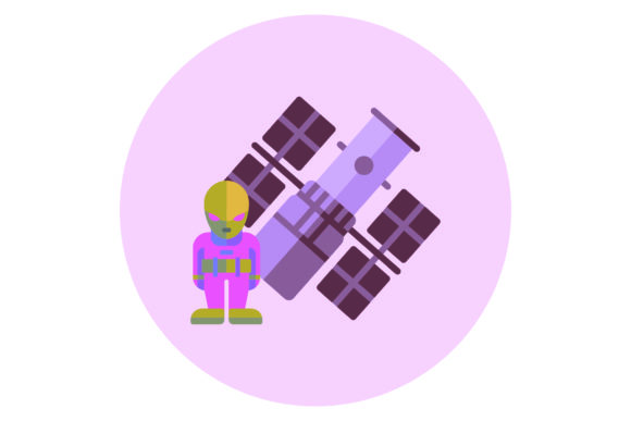 Download Flat Icon Space Aliens - Aliens Collection