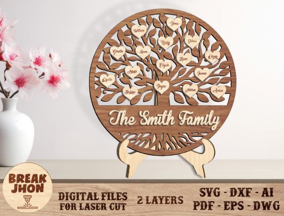 Download Family Tree Mothers Day Gift- Break Jhon - Family Collection