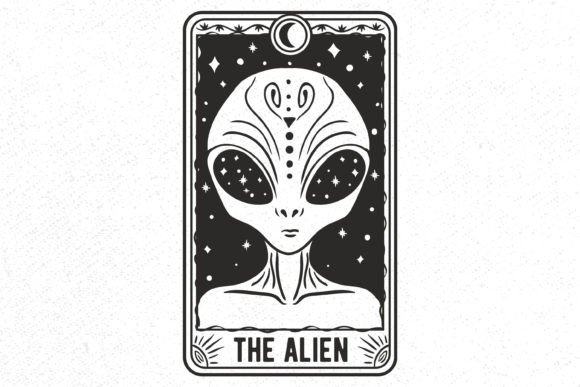 Download The Alien Tarot Card, Alien Svg, Aliens - Aliens Collection
