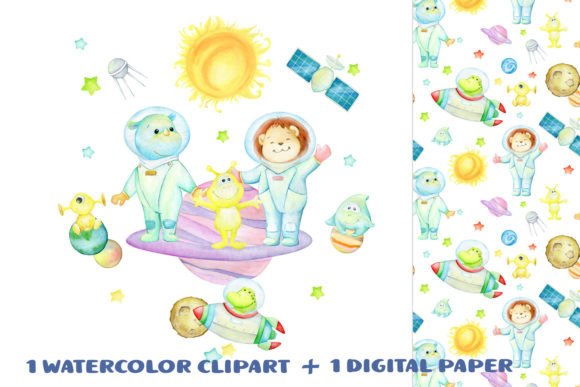 Download Space, Tropical Animals, Aliens, Planets - Premium Resources